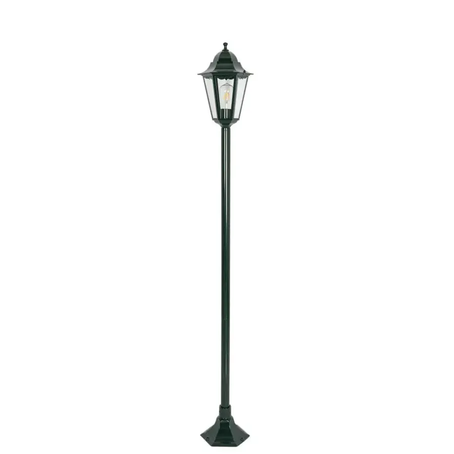 QAZQA staande buitenlampen new orleans groen e27