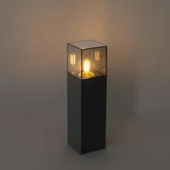 QAZQA staande buitenlampen denmark zwart e27
