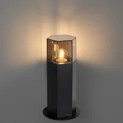 Staande Lampen-QAZQA staande buitenlampen denmark zwart e27