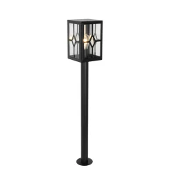Staande Lampen-QAZQA staande buitenlampen dover zwart e27
