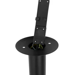 Staande Lampen-QAZQA staande buitenlampen dover zwart e27