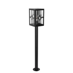 Staande Lampen-QAZQA staande buitenlampen dover zwart e27