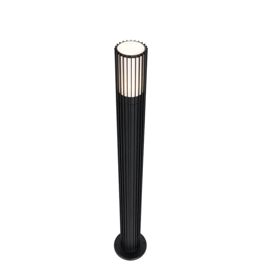 Staande Lampen-QAZQA staande buitenlampen boris zwart gu10