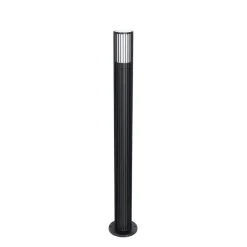 Staande Lampen-QAZQA staande buitenlampen boris zwart gu10