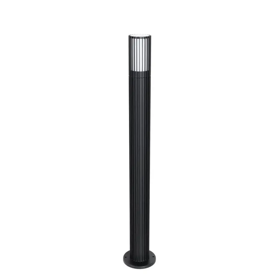 Staande Lampen-QAZQA staande buitenlampen boris zwart gu10
