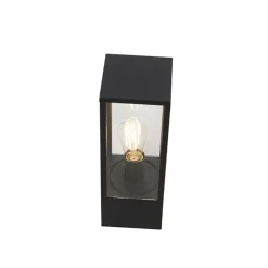 QAZQA staande buitenlampen charlois zwart e27
