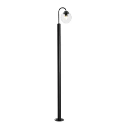 Staande Lampen-QAZQA staande buitenlampen sfera zwart e27