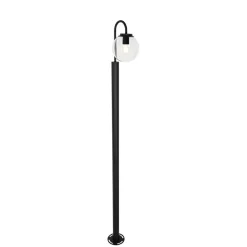 Staande Lampen-QAZQA staande buitenlampen sfera zwart e27