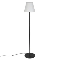 Staande Lampen-QAZQA staande buitenlampen virginia fl zwart e27