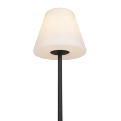 Staande Lampen-QAZQA staande buitenlampen virginia fl zwart e27