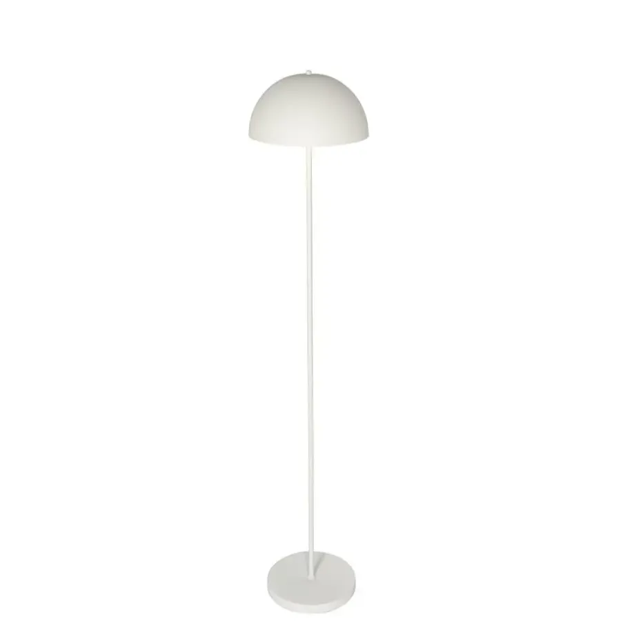 Buitenverlichting|Staande Lampen-QAZQA staande buitenlampen keira wit geïntegreerde led