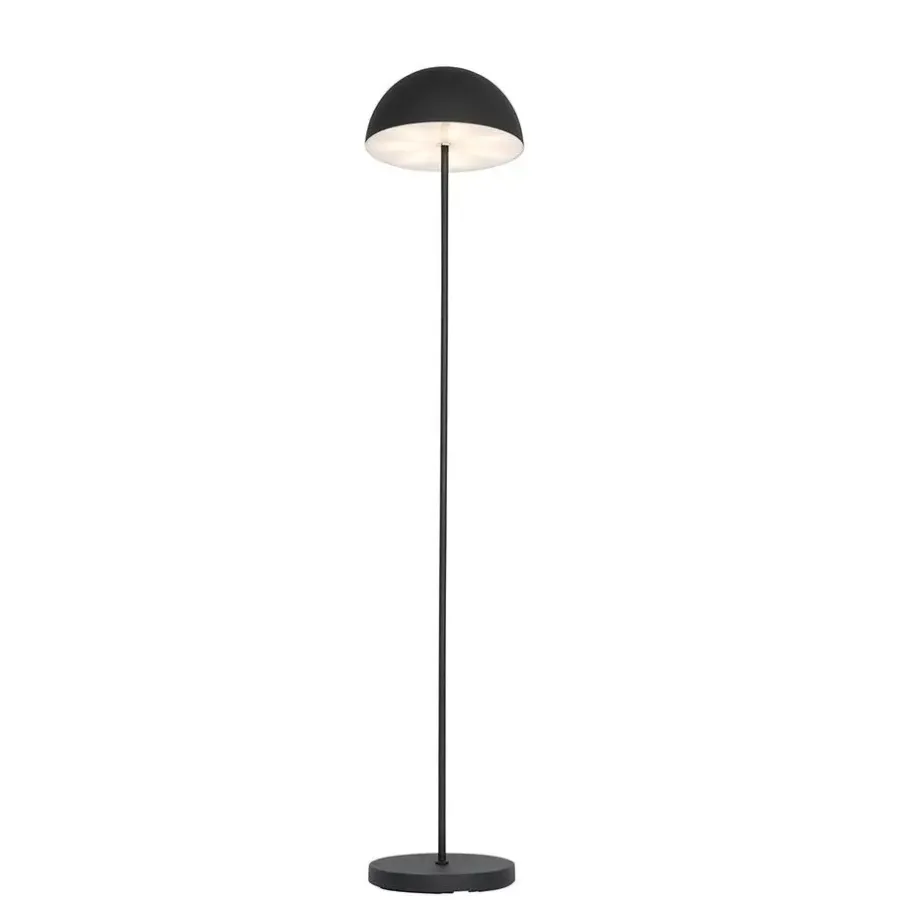 QAZQA staande buitenlampen keira zwart geïntegreerde led