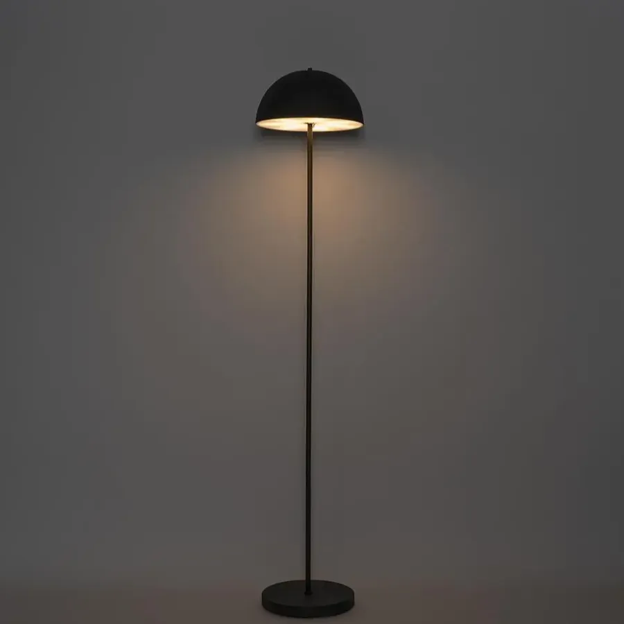 QAZQA staande buitenlampen keira zwart geïntegreerde led