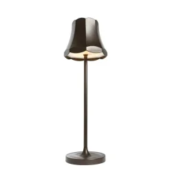 QAZQA tafellampen granny retro bruin geïntegreerde led