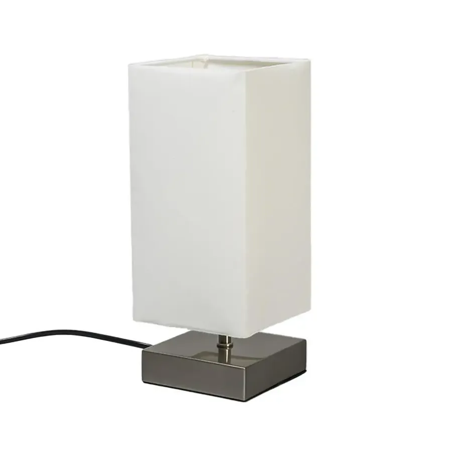 Tafellampen-QAZQA tafellampen milo wit e14