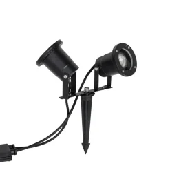 QAZQA tuinspots basic zwart gu10