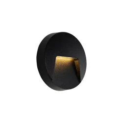 QAZQA tuinspots gem zwart geïntegreerde led