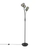 Staande Lampen-QAZQA vloerlampen athens zwart g9