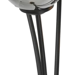 Staande Lampen-QAZQA vloerlampen athens zwart g9