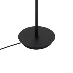 Staande Lampen-QAZQA vloerlampen athens zwart g9