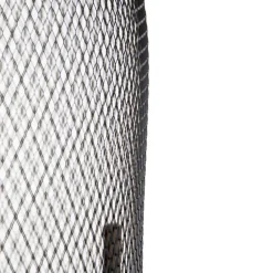 QAZQA vloerlampen bliss_mesh zwart e27