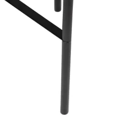 QAZQA vloerlampen bliss_mesh zwart e27