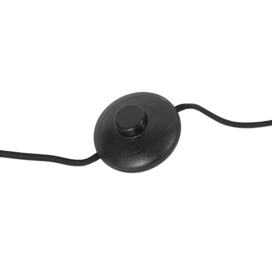 QAZQA vloerlampen bliss zwart e27