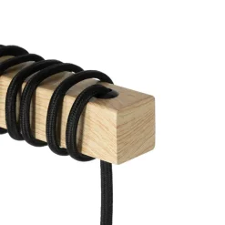 Staande Lampen-QAZQA vloerlampen chon zwart e27