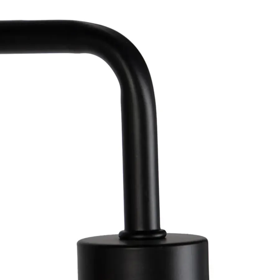 Staande Lampen-QAZQA vloerlampen facil zwart e27