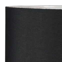 QAZQA vloerlampen ilse zwart e27