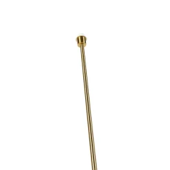 QAZQA vloerlampen kaso goudkleurig e27