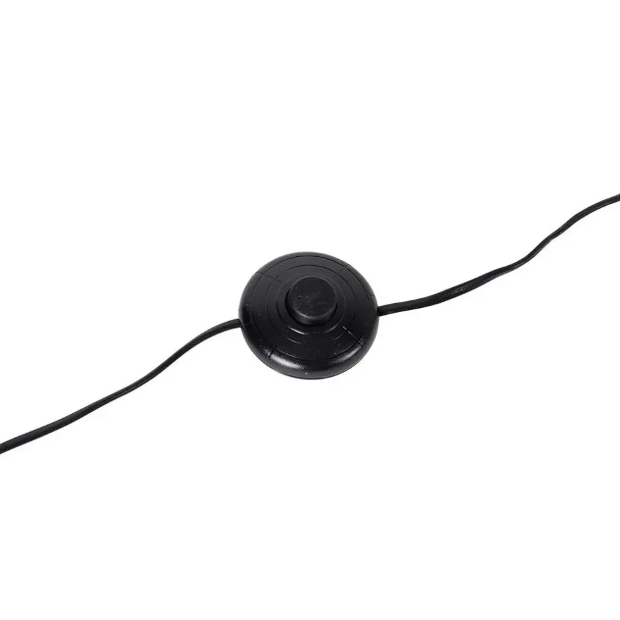 QAZQA vloerlampen kaso goudkleurig e27