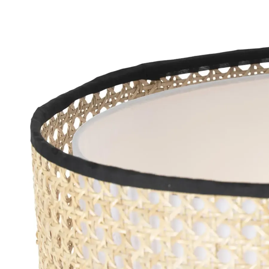 Staande Lampen-QAZQA vloerlampen kata crème e27