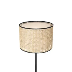 Staande Lampen-QAZQA vloerlampen kata crème e27