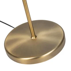 Staande Lampen-QAZQA vloerlampen ladas bruin e27