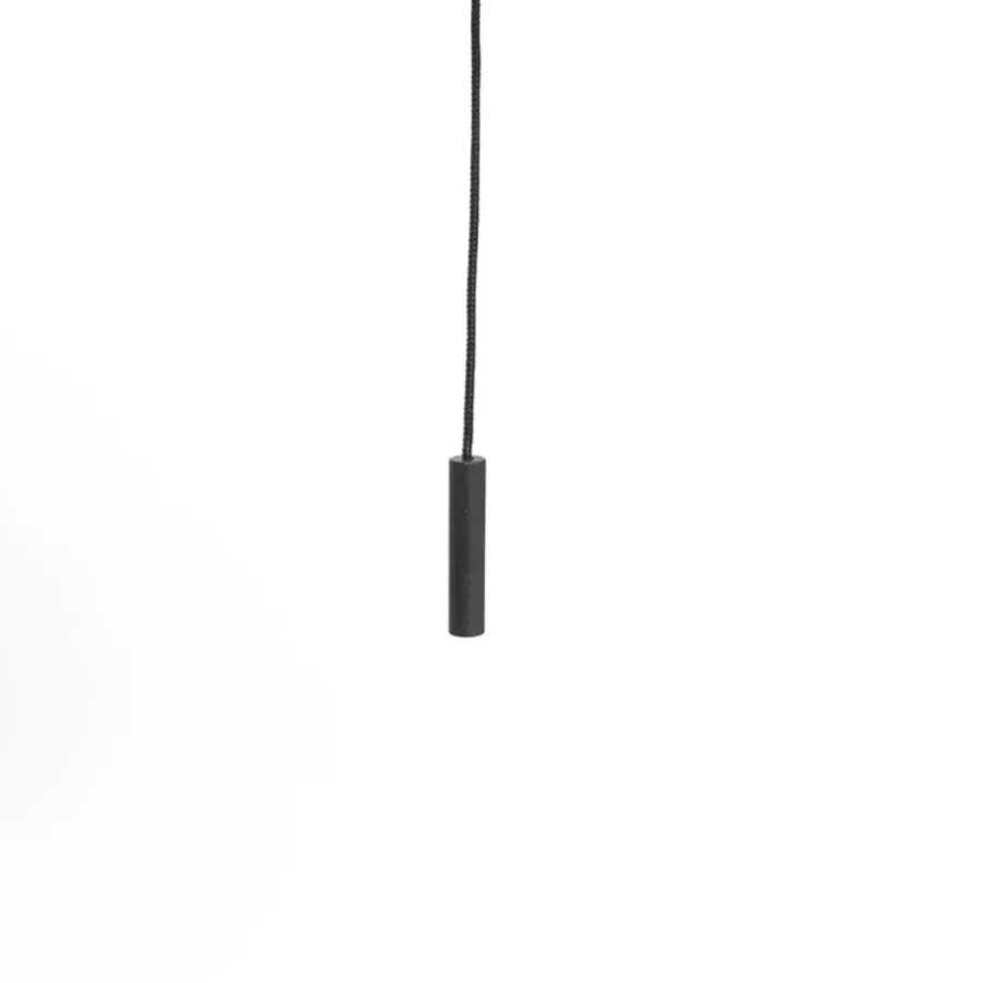 Staande Lampen-QAZQA vloerlampen ladas zwart e27