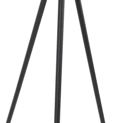 QAZQA vloerlampen magnax zwart e27
