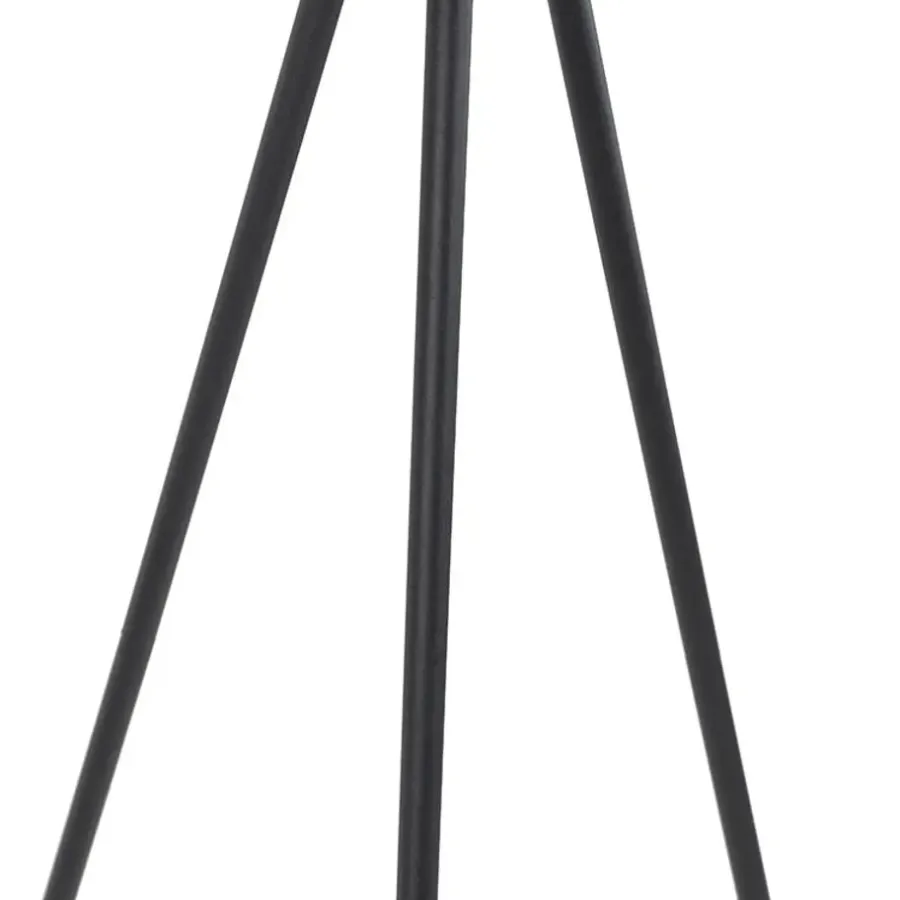 QAZQA vloerlampen magnax zwart e27