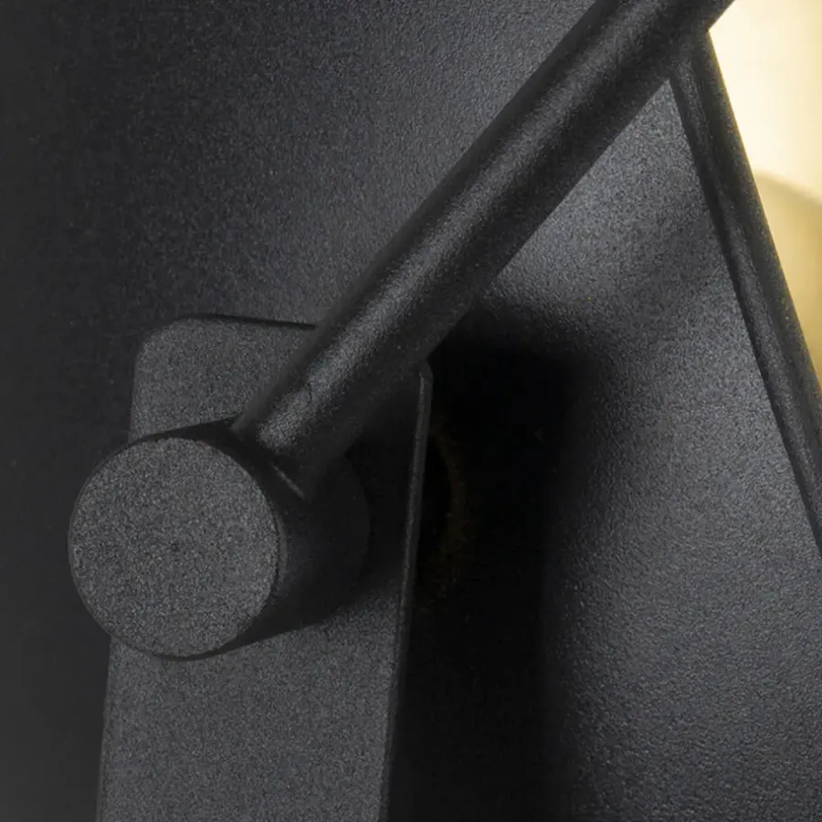 QAZQA vloerlampen magnax zwart e27