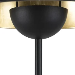 Staande Lampen-QAZQA vloerlampen magnax zwart e27