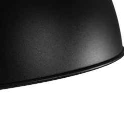 Staande Lampen-QAZQA vloerlampen magnax zwart e27