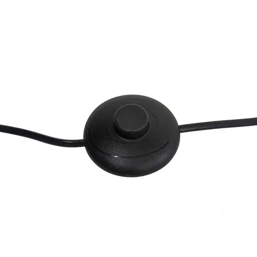 Staande Lampen-QAZQA vloerlampen magnax zwart e27