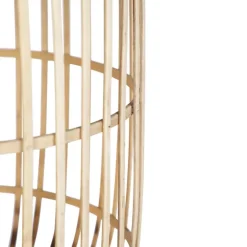 QAZQA vloerlampen manila beige e27