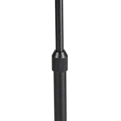 QAZQA vloerlampen parte fl taupe e27