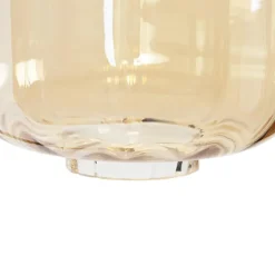 Staande Lampen-QAZQA vloerlampen qara beige e27