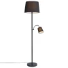 QAZQA vloerlampen retro wit e27