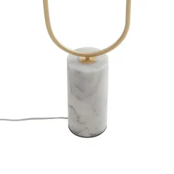 QAZQA vloerlampen rid goudkleurig e27