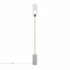 QAZQA vloerlampen rid goudkleurig e27