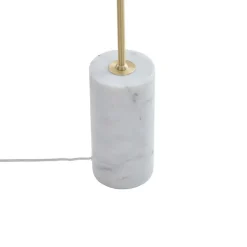 QAZQA vloerlampen rid goudkleurig e27