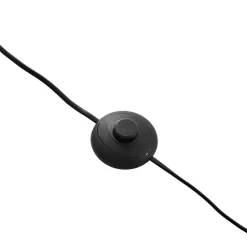 Staande Lampen-QAZQA vloerlampen rid zwart e27